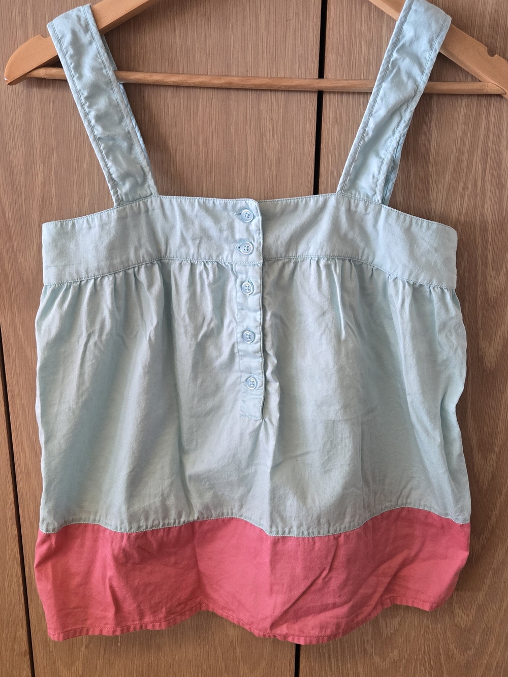 LAKE Cotton Colorblock Tank Set S NWOT
